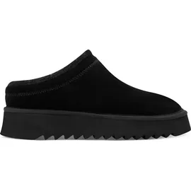 TAMARIS Damen Sabot Leder schwarz 39