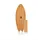 Jucker Hawaii Balance Board Ocean Rocker Bamboo inkl. Korkrolle | Bambus Balance Board mit einmaligem Rocker Shape