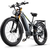 Ficyacto Elektrofahrrad 26 Zoll Pedelec E-Mountainbike E-Bike Herren Damen Mit 48V20AH Akku,Shimano 7Gang,Doppelscheibenbremse (RX80)