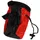 Buri Nylon-Futterbeutel Leckerlitasche 400 ml Rot/Schwarz