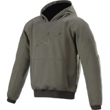 Alpinestars Ageless Motorrad Hoodie (Dark Grey,S)