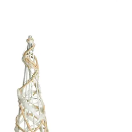 Beliani LED Deko TUELSO in Weiß/Beige | Gr.: onesize