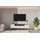 altdecor Noa-2 Lowboard 200x40x41 cm Schwarz Holzwerkstoff