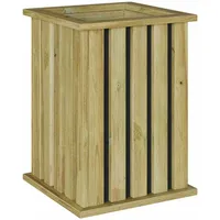 VidaXL Pflanzkübel 33 x 33 x 45 cm Braun