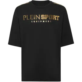 Plein Sport T-Shirt goldgelb | schwarz, XS