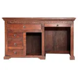 MASSIVMOEBEL24.DE Schreibtisch Akazie 140x64x80 nougat lackiert OXFORD #511