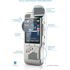 Philips DPM 8300 Diktiergerät Digital Pocket Memo DPM8300/00