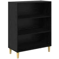 VidaXL Sideboard Schwarz Eichen-Optik 69,5 x 32,5 x 90