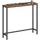 VASAGLE Konsolentisch 20 x 80 x 81,2 cm vintagebraun/tintenschwarz