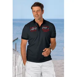 Maritimes Pique-Poloshirt - marine - L