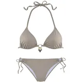 Bruno Banani Triangel-Bikini Damen stein Gr.36 Cup A/B