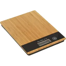 5Five Digitale Bambus-Küchenwaage - Messbereich: 1-5kg