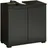 Stella Trading Waschbeckenunterschrank 60 x 57,5 x 32 cm Schwarz matt