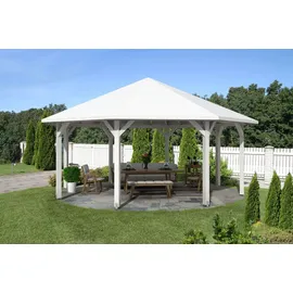 SKANHOLZ Nice 4 Ø 6,3 m weiß