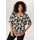 aniston plus Schlupfbluse Allover bedruckt Braun/Orange/Schwarz 52