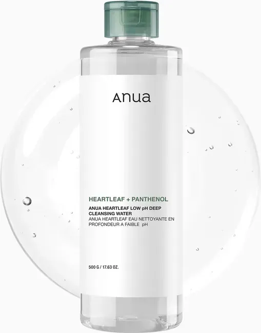 ANUA Heartleaf 87 Tiefenreinigungswasser mit niedrigem pH-Wert 500 ml
