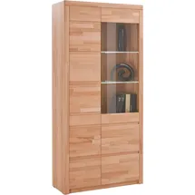 OTTO home Vitrine Silkeborg 190 x 0 x 0 cm Beige