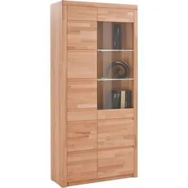 OTTO home Vitrine Silkeborg 190 x 0 x 0 cm Beige