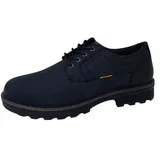 CAMEL ACTIVE Herren-Schnürhalbschuh Nubuk Leder Schwarz, Farbe:schwarz, EU Größe:47 - Schwarz - 47