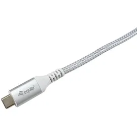 Equip 128375 USB 3.2 Gen 2 C auf C Verlängerung Kabel 0,5m PD100W 4K/60Hz 10Gbps weiß