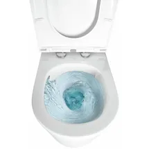 CORNAT Wand-WC mit WC-Sitz Weiß