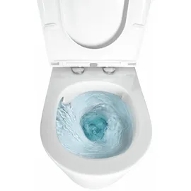 CORNAT Wand-WC mit WC-Sitz Weiß