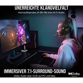 Corsair HS80 RGB USB carbon schwarz