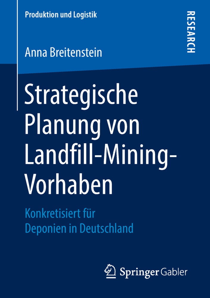 Strategische Planung Von Landfill-Mining-Vorhaben - Anna Breitenstein  Kartoniert (TB)