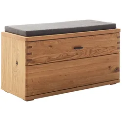 Sitzbank Flur Schuhbank geölt 90 cm breit
