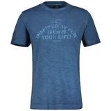 LERROS T-Shirt »LERROS Lässiges T-Shirt mit Print«, blau