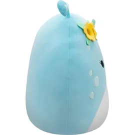 Squishmallows Natnat Alien mit Blumenkrone 40 cm, offizielles Jazwares Plüsch, superweiches Kuscheltier