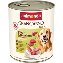 Animonda GranCarno Adult Kaninchen & Kräuter 6 x 800 g