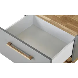 Paidi Nachtschrank Sten 48,2 x 39 x 46,5 cm Grau/Eiche