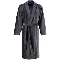 CAWÖ Bademäntel Herren Schalkragen Luxury Home 1716 anthrazit - 774 in anthrazit - 774 | Gr.: XL