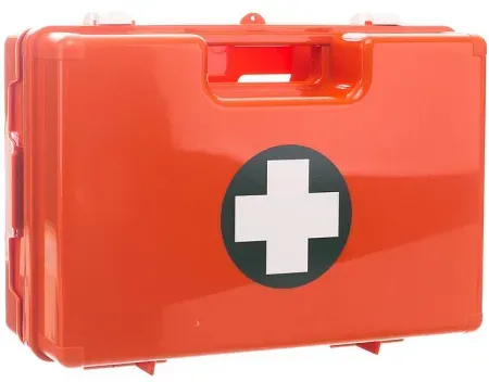 Leerer Verbandskoffer Orange 32x22x13cm Stück 1