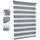 Sekey Doppelrollo 70 x 150 cm grau