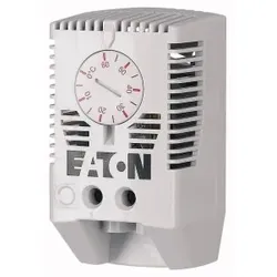 Eaton 167313 Thermostat, Stellbereich 0°C-60°C, einer Schaltdifferenz von weniger als 7K, mit Schließer Kontakt TH-C