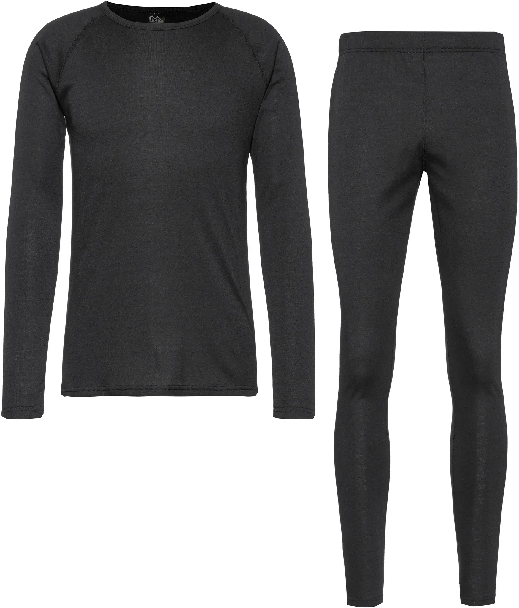 8848 Outdoor Thermo Wäscheset Herren in black, Größe XL - schwarz