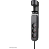 NeoMounts Tischsteckdose 1,40 m Schwarz 1 St.