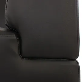 Mendler Modular 4-Sitzer Sofa Couch Lyon, Kunstleder ~ schwarz, hohe Armlehnen