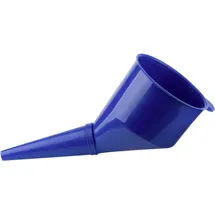 Bradas Einfülltrichter mit Sieb abgewinkelt blau