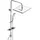 JOHO Edelstahl Duschsystem ohne Armatur Chrom 30x30cm