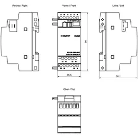 Siemens LOGO! DM8 24 0BA2 SPS-Erweiterungsmodul 24 V/DC