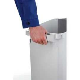 Durable Durabin 60 l grau mit schwarzem Deckel