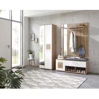 Innostyle »Fun Garderoben Set, 206x195x38cm (B/H/T)«, (1 St.), besteht