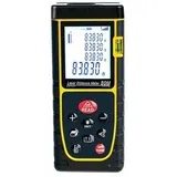 Choyclit 40m Laser-entfernungsmesser, Hochpräziser Tragbarer Laser-entfernungsmesser, Infrarot-messinstrument Für Messräume, Elektronisches Lineal, Gelb