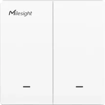 Milesight MIL WS502-2W-W11 - LoRaWAN Wandschalter, 2-fach