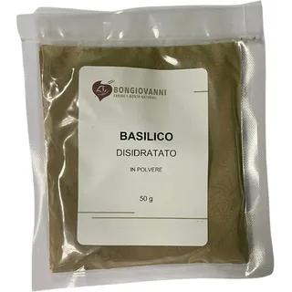 Bongiovanni Bontà Naturali Dehydriertes Basilikumpulver 50g