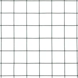 vidaXL Drahtzaun 10 x 1,5 m Grün/Stahl