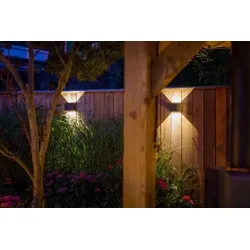 Garden Lights Außenwandleuchte „Mauri“ in Schwarz  (optional mit Smart Funktion)